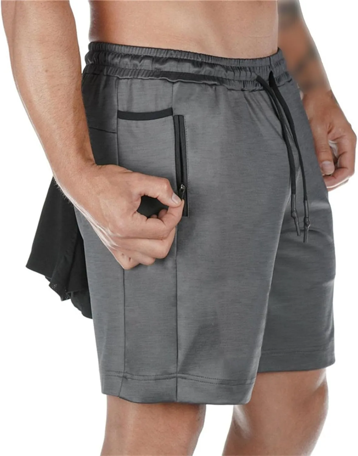 Men's Summer Stylish Bodybuilding Running Shorts Breathable Training Athletic Shorts Gym Workout Hiking Shorts