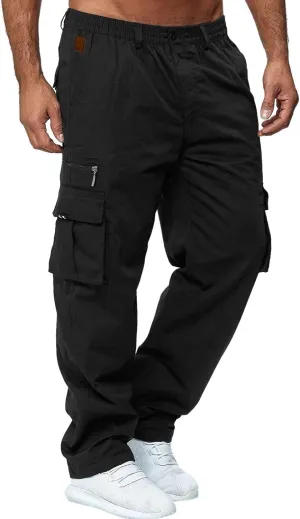 Mens Sweatpants Training Thigh Mesh Gym Jogger Pants with Zipper Pockets Men Pants Casual Fashion Joggers Comfortable