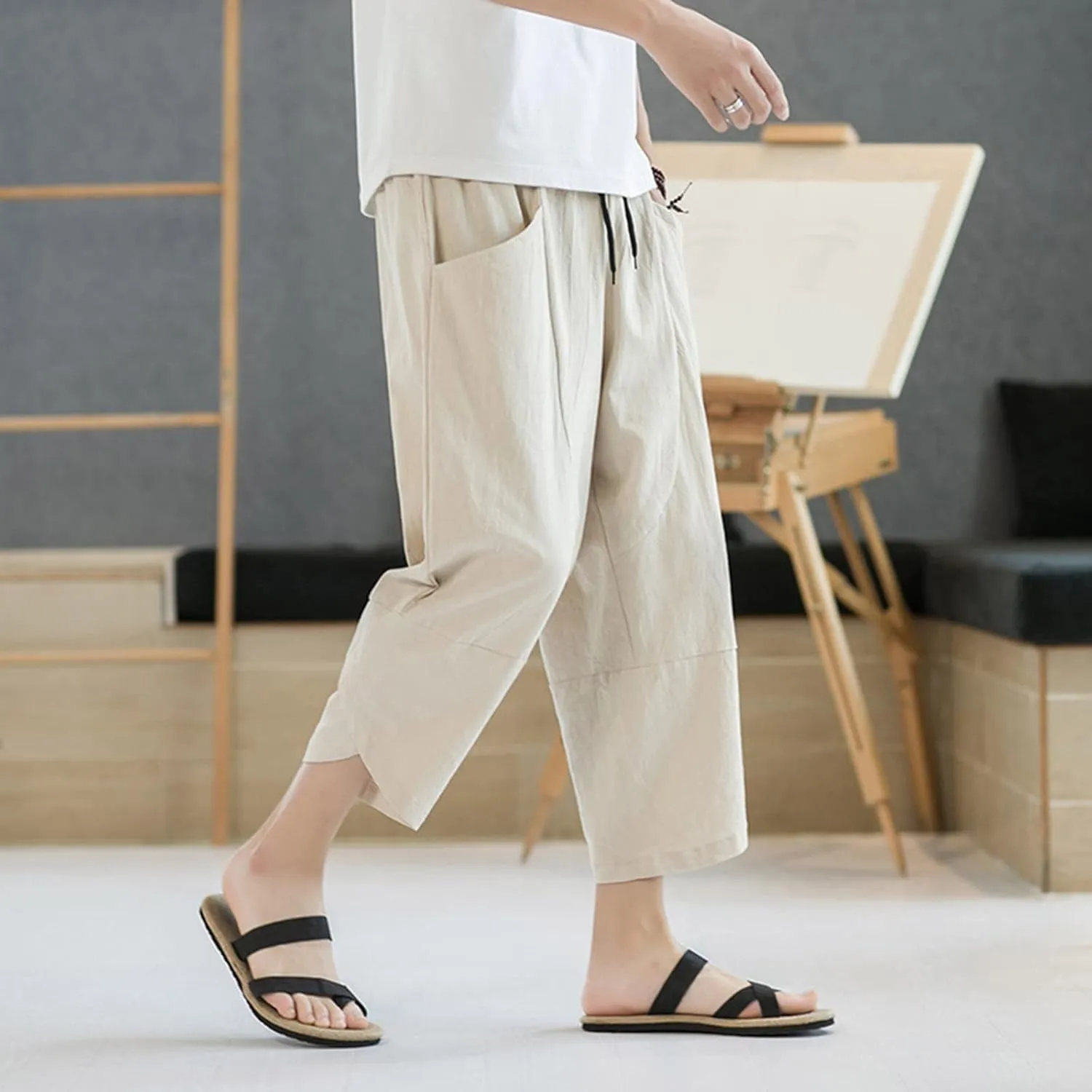 Mens Workout Cargo Sweatpants Mens Sweatpants Men Pants Casual Fashion Joggers Comfortable Basic Pants Sport Daily