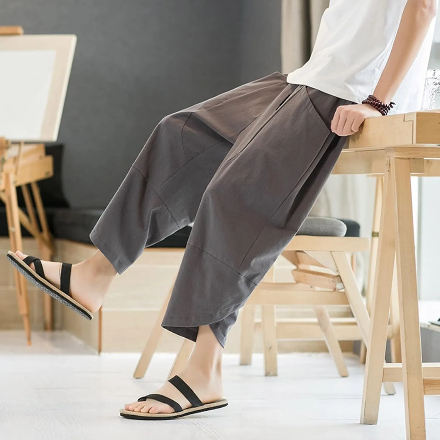 Mens Workout Cargo Sweatpants Mens Sweatpants Men Pants Casual Fashion Joggers Comfortable Basic Pants Sport Daily