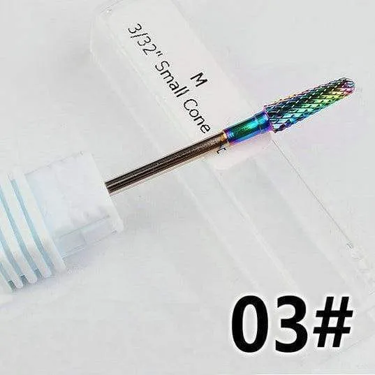 Milling Cutter For Manicure carbide Nail Drill Bits Manicure Machine Accessories Rotary Electric Nail Files  Nail Art Tools