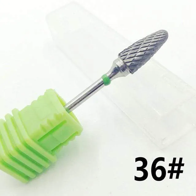 Milling Cutter For Manicure carbide Nail Drill Bits Manicure Machine Accessories Rotary Electric Nail Files  Nail Art Tools