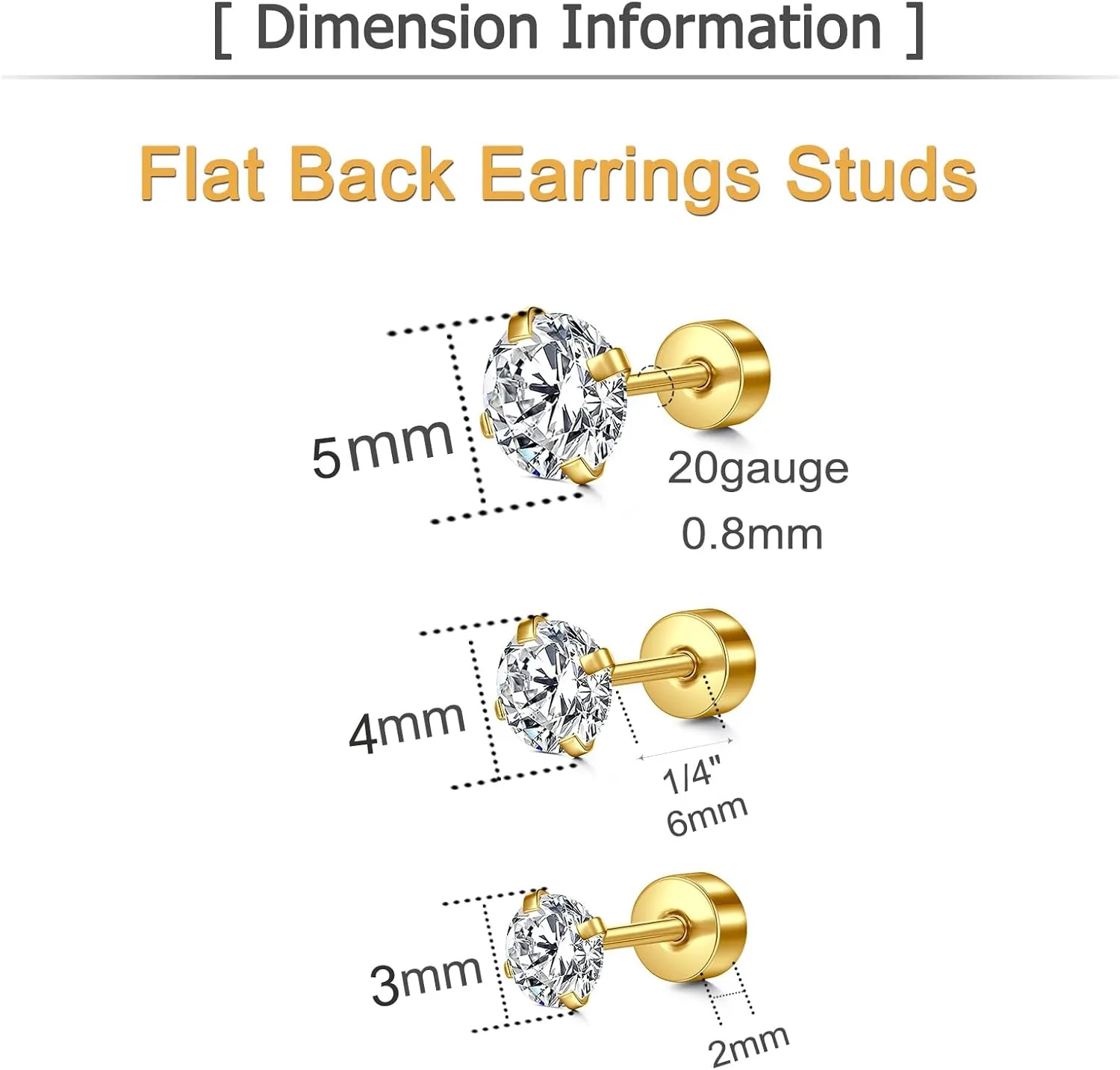 MODRSA Gold Cartilage Earring Silver Cartilage Piercing Jewelry 16g Helix Piercing Jewelry Cartilage Hoop Earring Helix Earrings Silver Cartilage Earring Stud 16 Gauge Cartilage Earrings for Women
