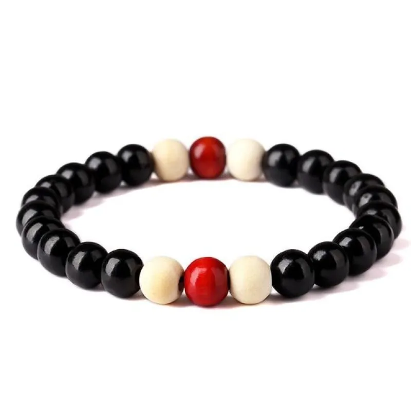 Natural Wooden Chakra Bracelet