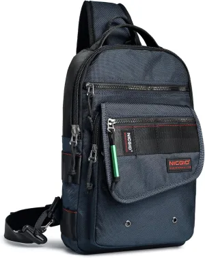 NICGID Sling Bags, Chest Shoulder Backpacks Crossbody Purse Outdoor Chest Bag Travel Backpack for Men Women
