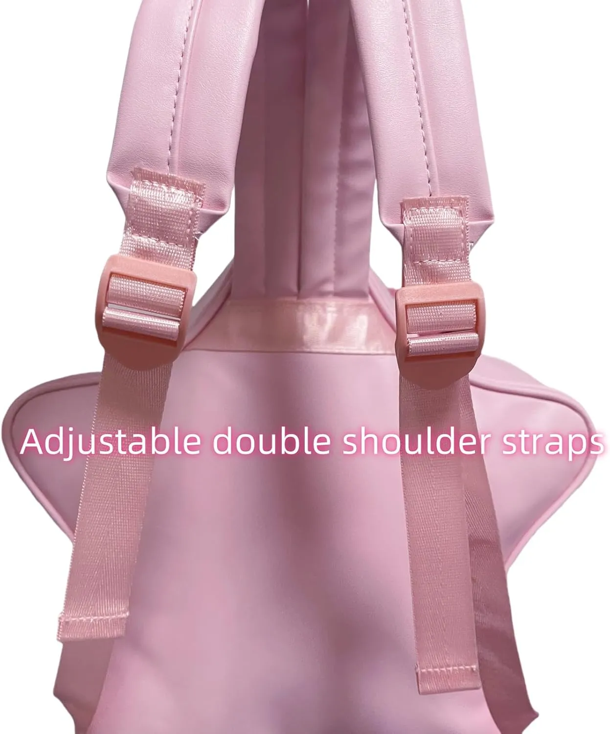 Novelty Handbags, Fun Shape Purse Chainstrap Glitter,Big Black Star Backpack.