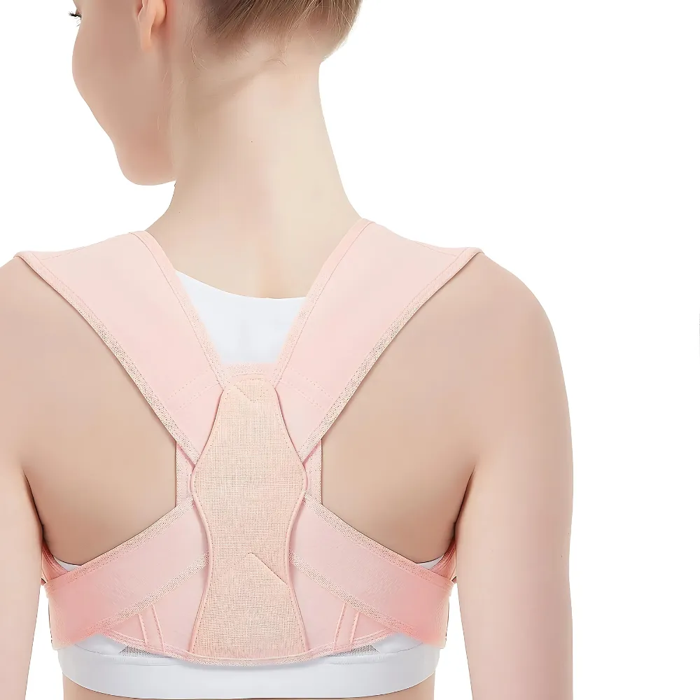 Padded Upper Back Alignment Strap for Comfortable Posture Support