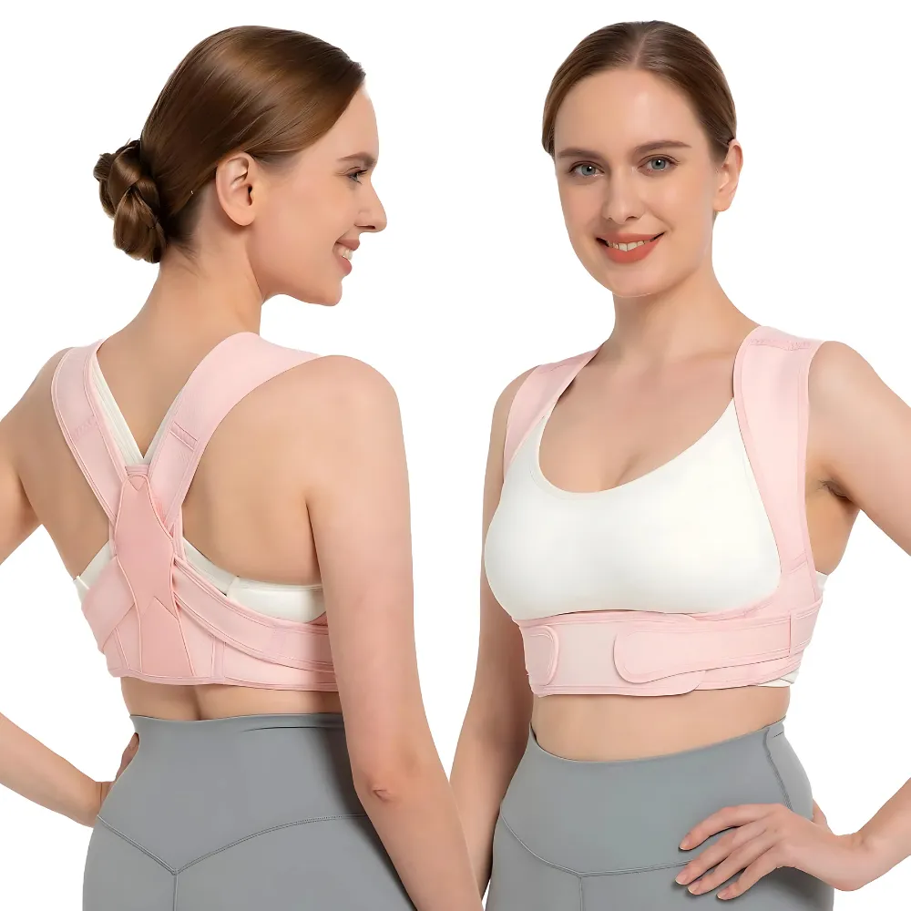 Padded Upper Back Alignment Strap for Comfortable Posture Support