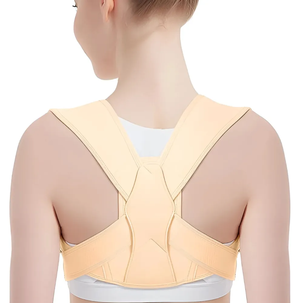 Padded Upper Back Alignment Strap for Comfortable Posture Support