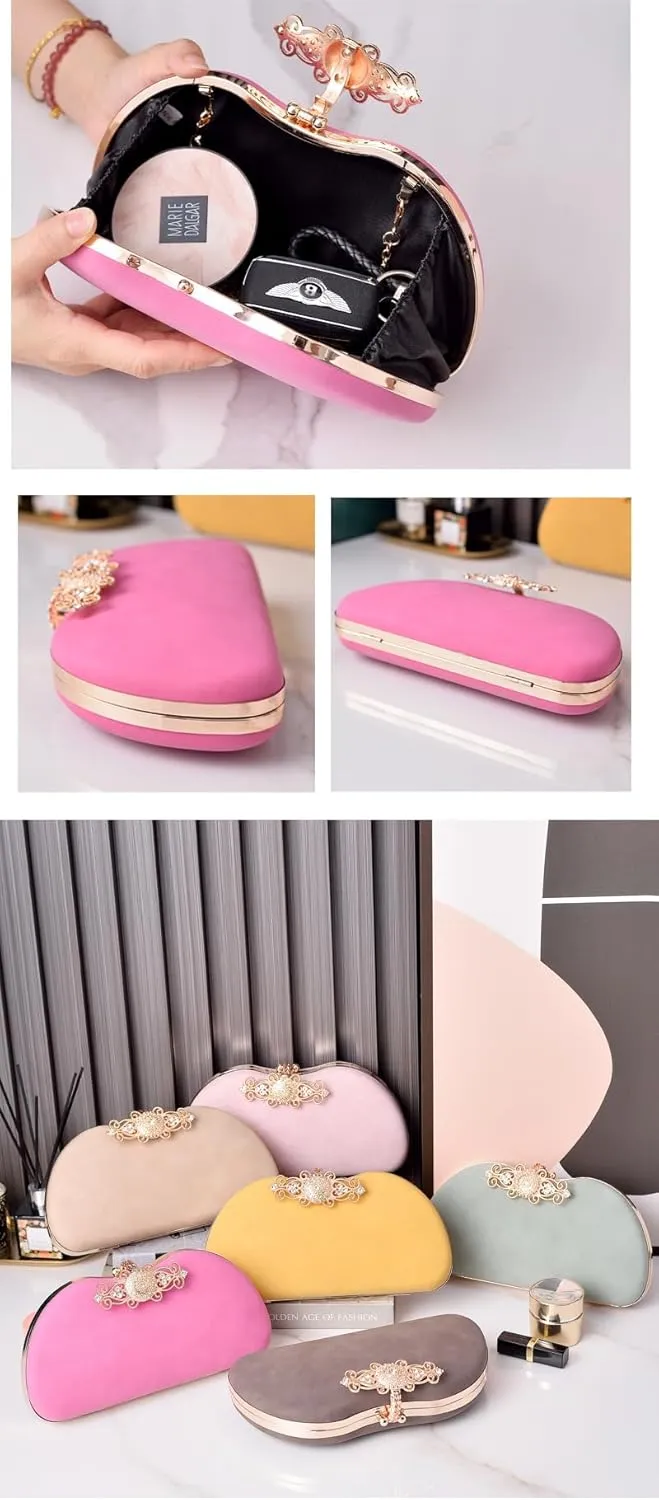 Party Clutch Purses for Women Formal Evening Bags and Clutches Elegant Wedding Clutch with Rhinestone for Party