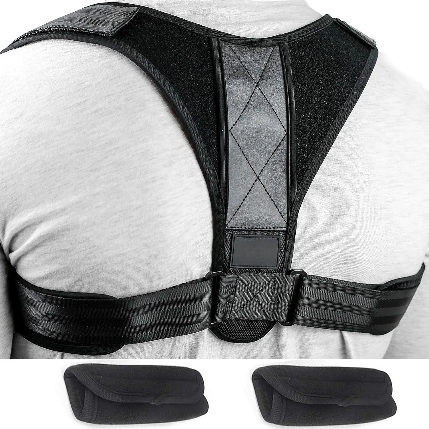 Posture Adjustable Support Brace for Comfortable Alignment