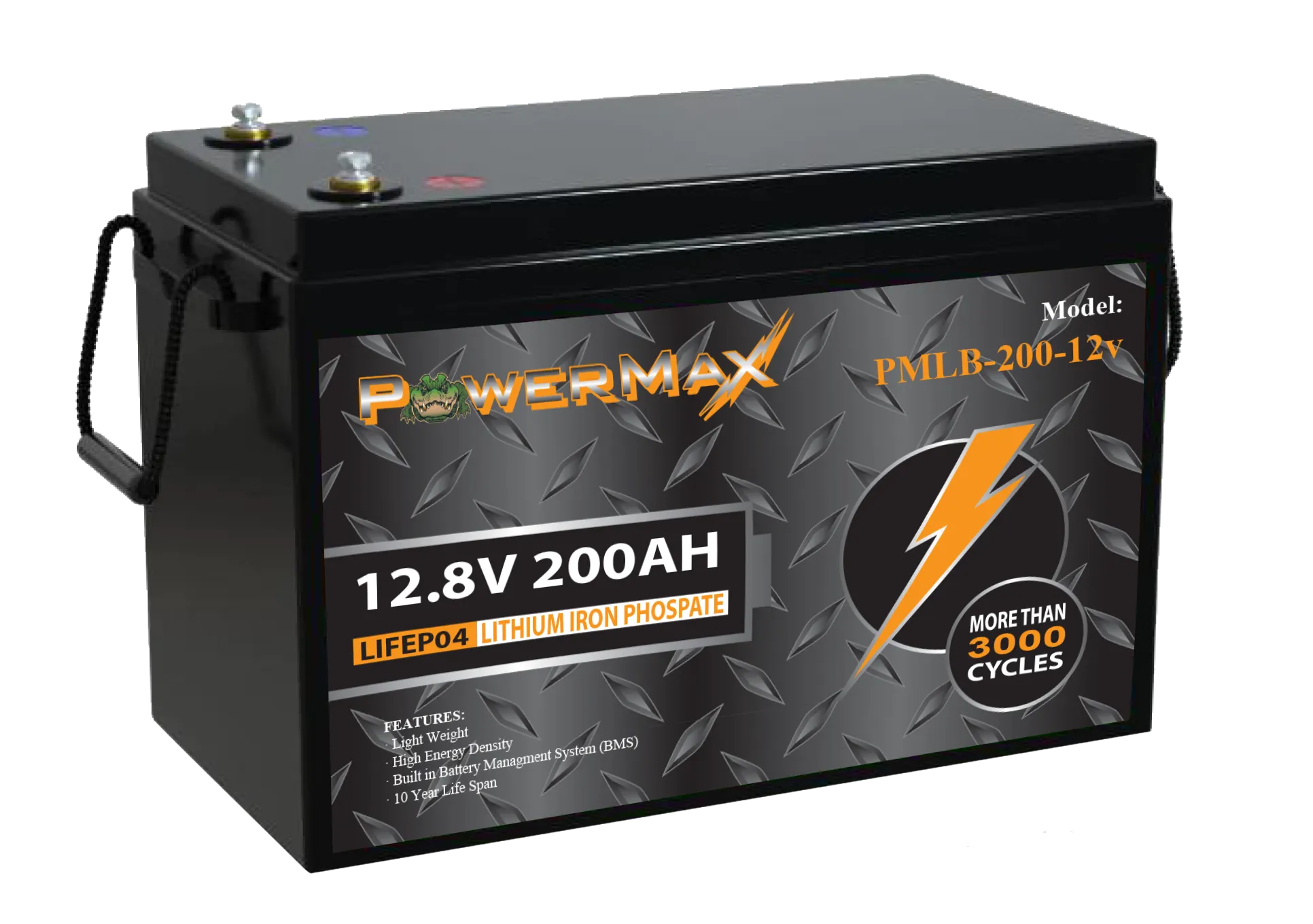 Powermax LiFePO4 Lithium Battery