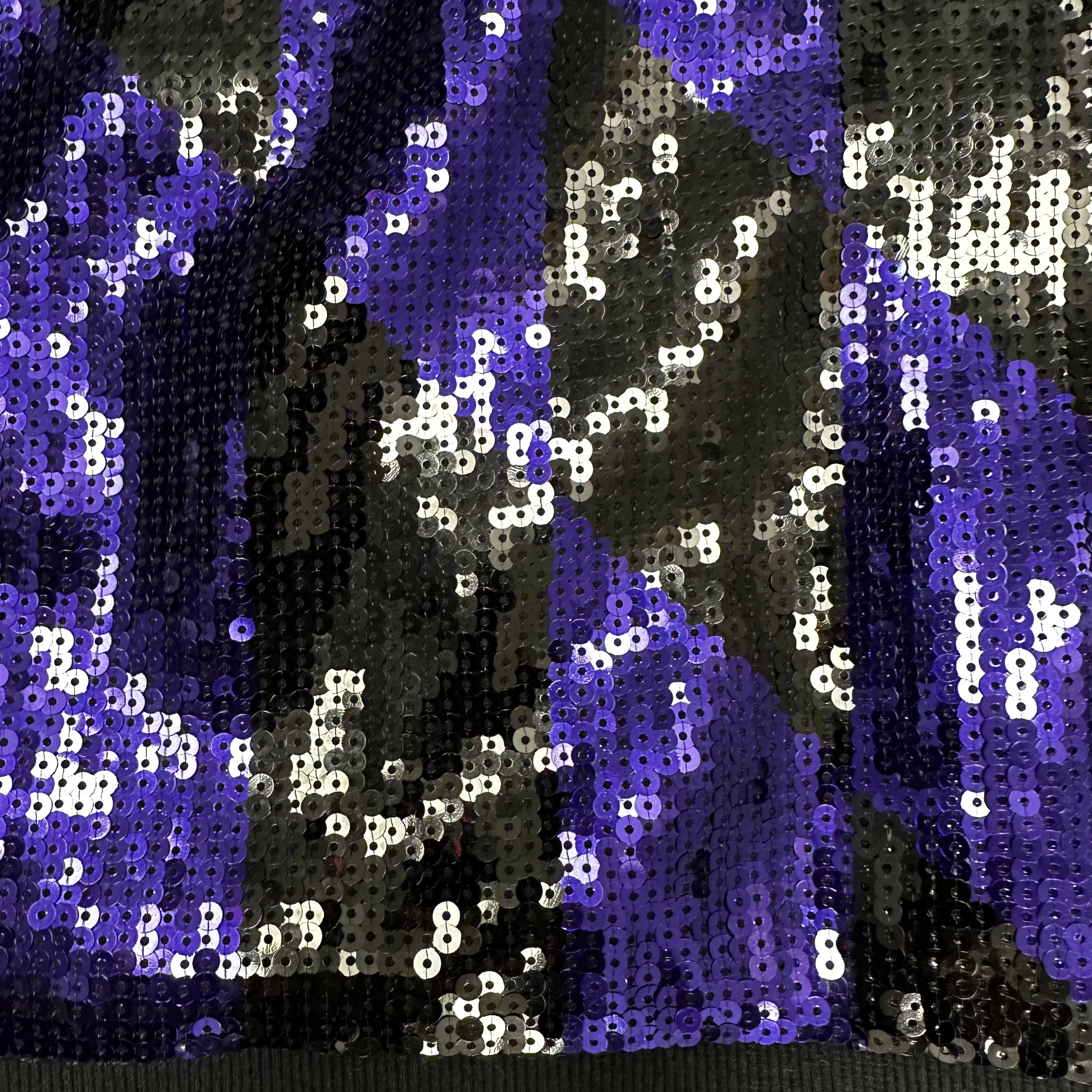 *PRE-ORDER* Orange & Purple Maryland Flag / Sequin Jacket (Estimated Ship Date: 1/3/2025)