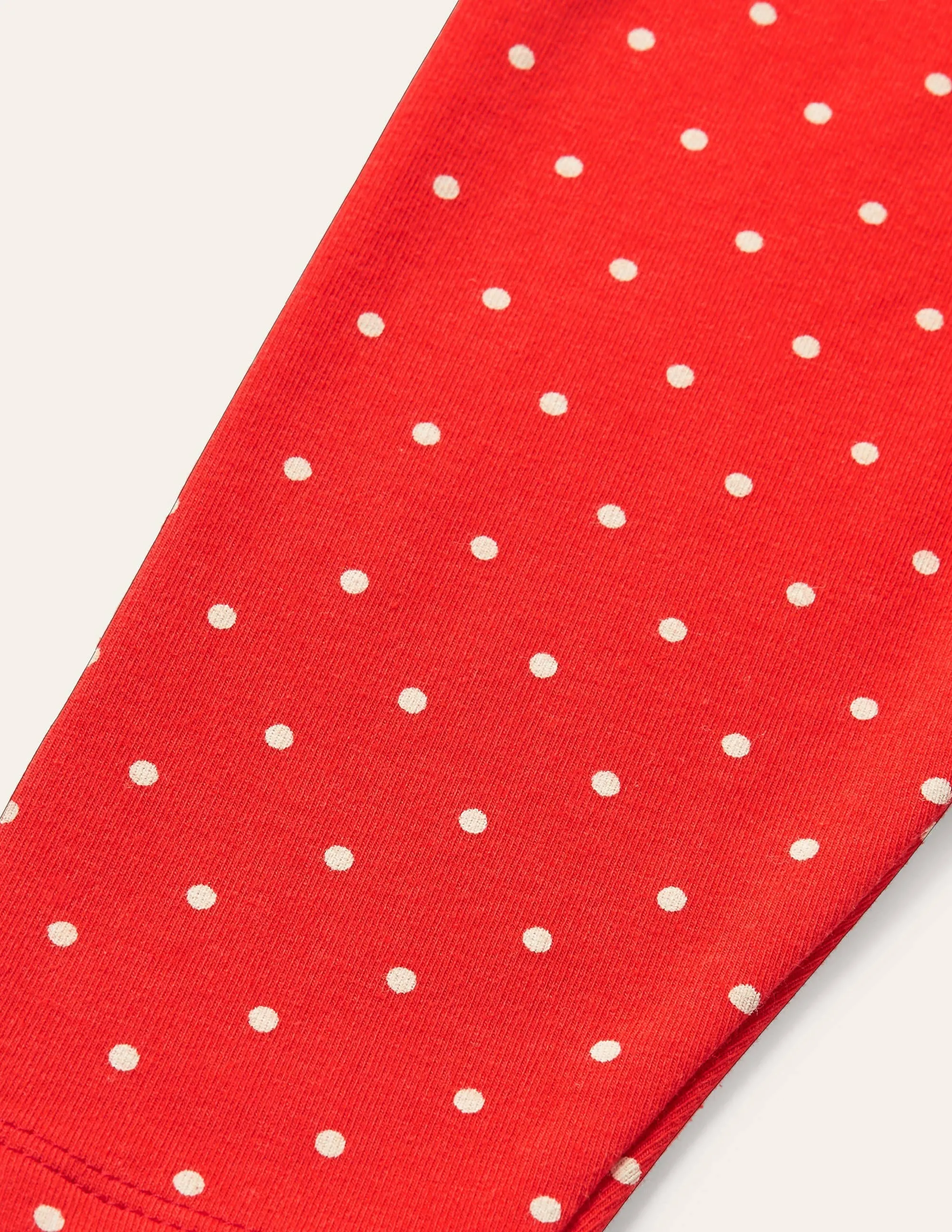 Printed Leggings-Strawberry Tart Pin Spot