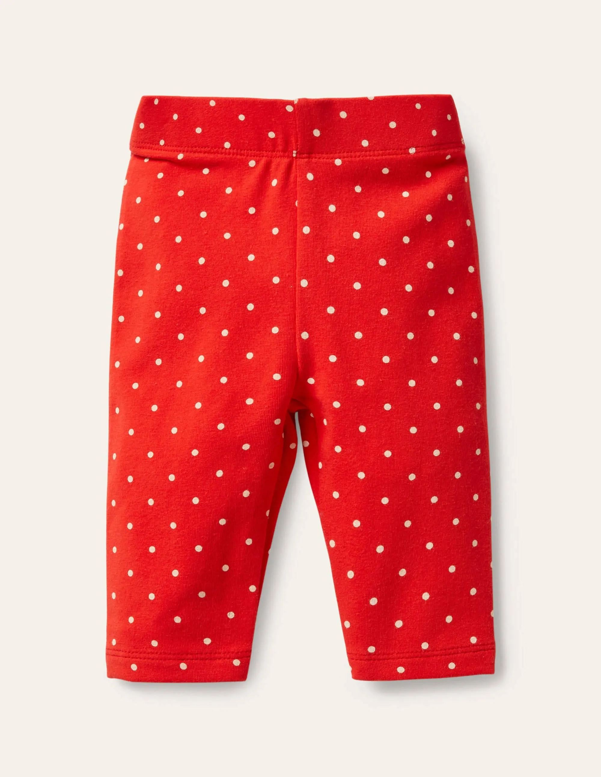Printed Leggings-Strawberry Tart Pin Spot