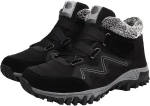 SBGMoSJ Winter Boots for Women Waterproof Snow Wide Womens Fashionable Winter Boots Extra Wide Winter Boots for Women Mid Calf Winter Boots for Women with Fur Tall Winter Boots for Women