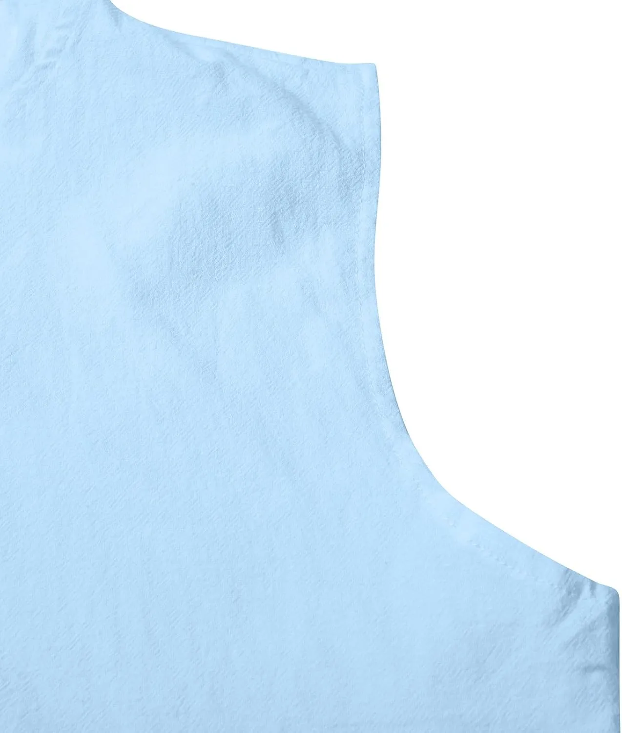 Sleeveless Hoodies for Men Cotton Linen Button Up Hooded Shirts Breathable Drawstring Summer Vacation Beach Tops