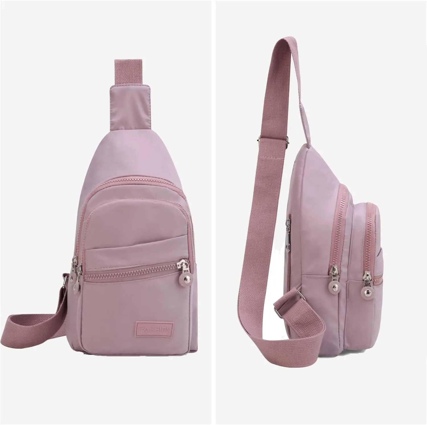 Small Sling Bag for Women, Sling Backpack Daypack Fanny Pack Crossbody Bags for Hiking Travel Sports Running