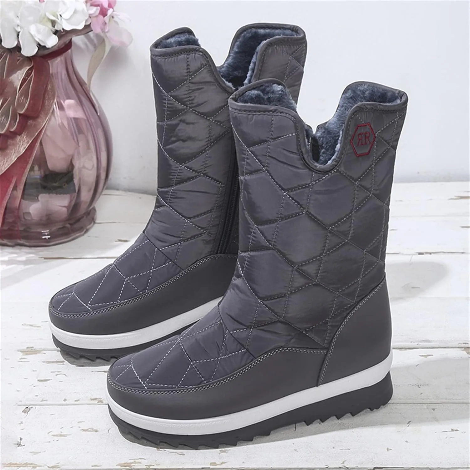 Snow Boots for Women 2023 Ankle Snow Boots for Women Size 12 Women Winter Boots Waterproof Warm Waterproof Womens Size 11 Hiking Boots Botas De Invierno Para Mujer