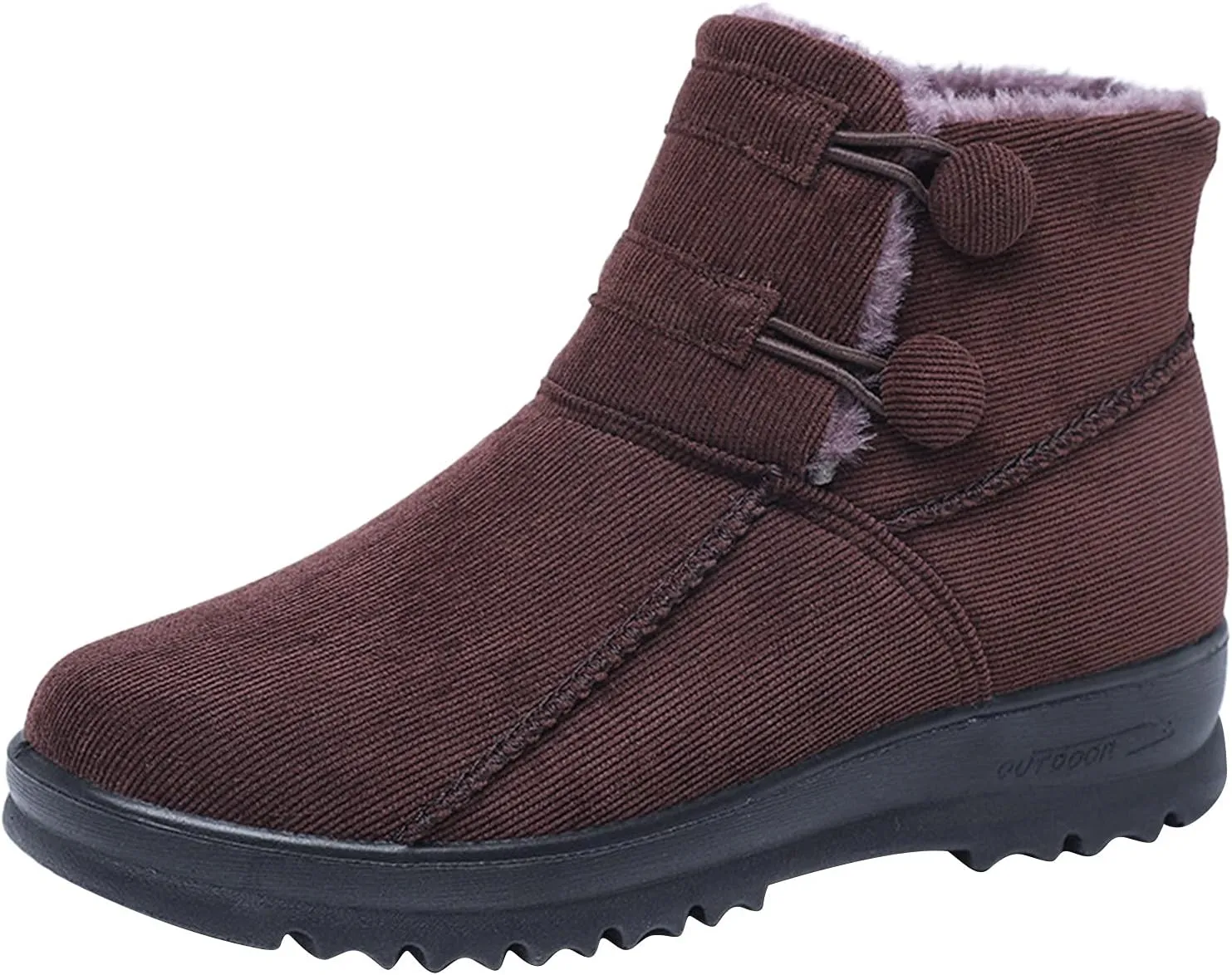 Snow Boots for Women Cute Calf High Womens Insulated Waterproof Winter Snow Boots Winter Hiking Shoes for Women Waterproof Snow Winter Women Boots Ankle Botas Termicas Para Mujer Frio