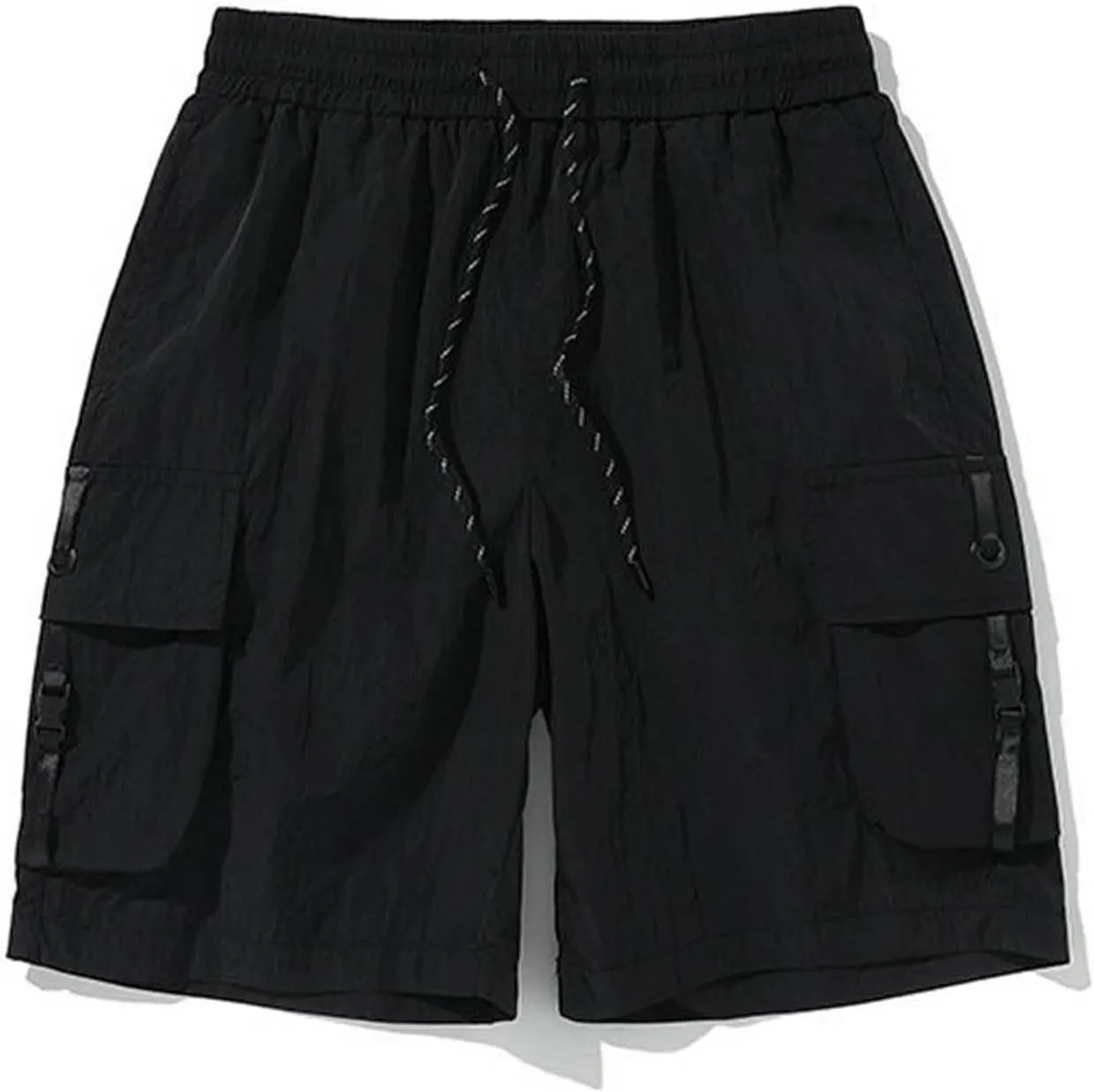 Stylish Shorts for Men Waistband Drawstring Summer Casual Shorts Big & Tall Relaxed Fit Work Shorts
