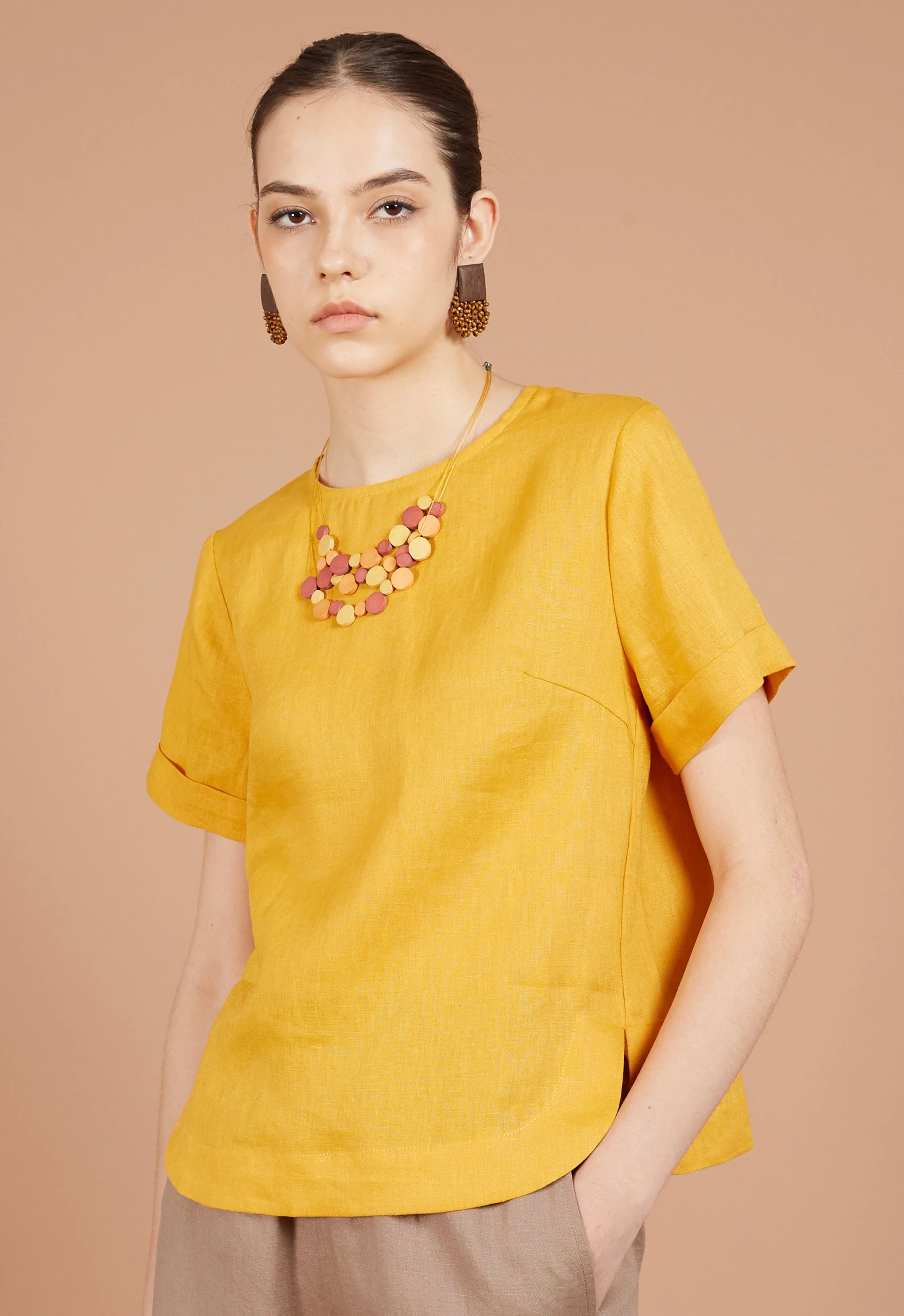 Suya Layered Coloured Beaded Necklace