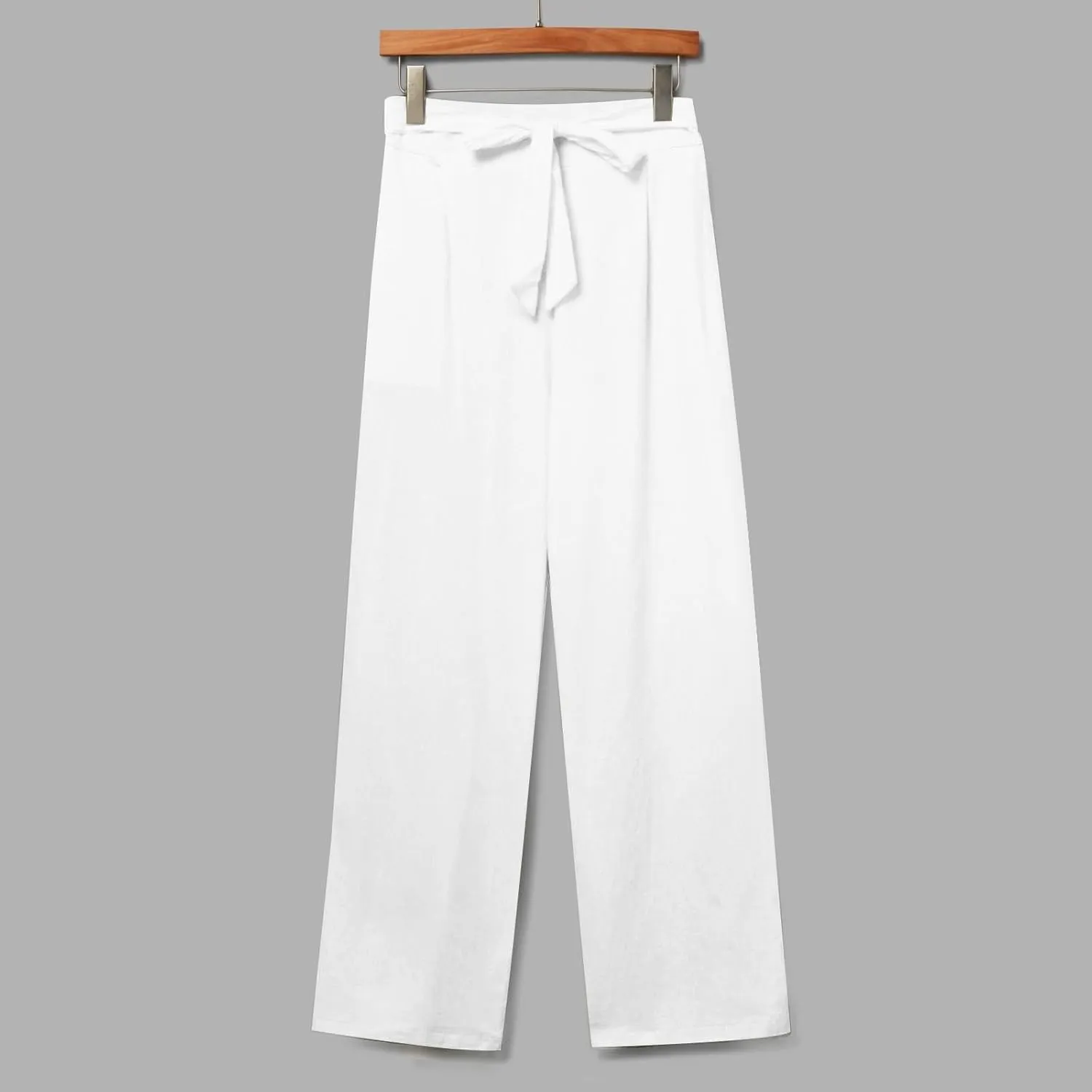 TARIENDY Petite Pants for Women Dressy Ladies 2025 Summer Comfy Outfits Casual high Waist Pants Elastic Drawstring Trousers