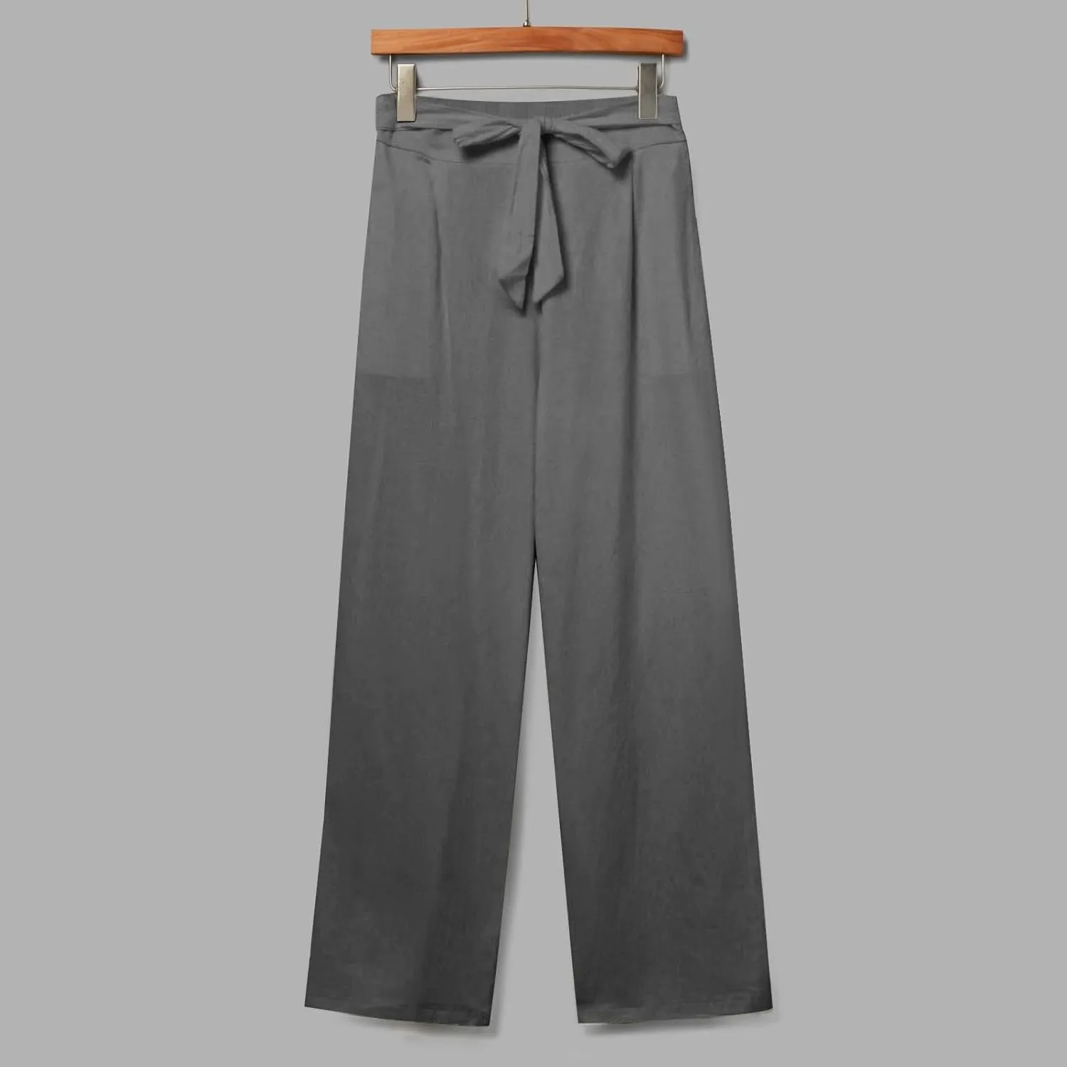 TARIENDY Petite Pants for Women Dressy Ladies 2025 Summer Comfy Outfits Casual high Waist Pants Elastic Drawstring Trousers