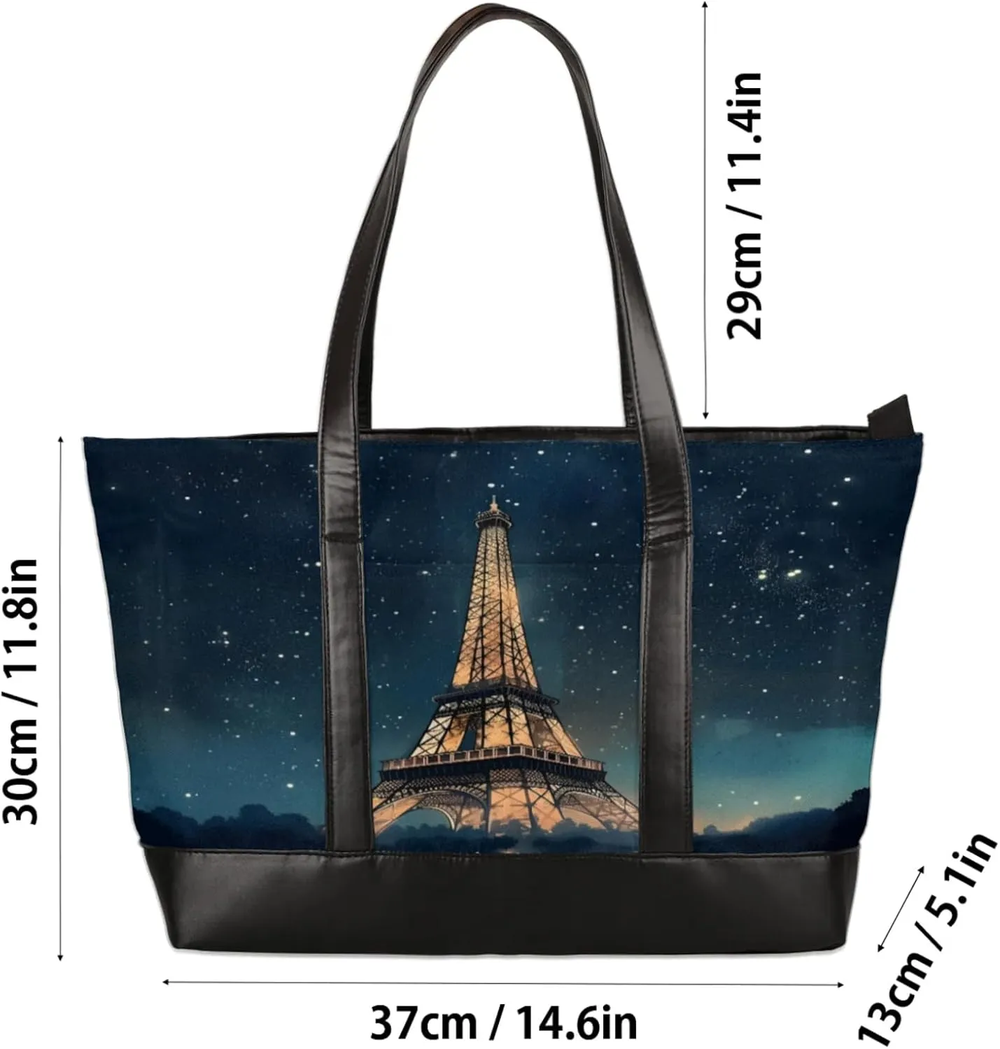 Tote Bag for Women with Zipper, Laptop Tote Bags Laptop Sleeve Case Shoulder Bag Messenger Bags