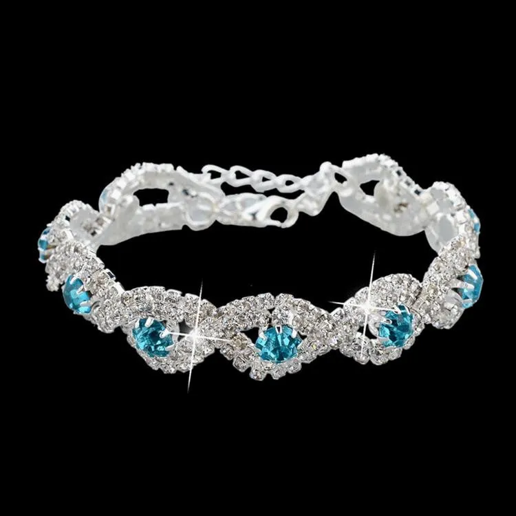 TouchHeart Femme Silver Plated Bracelet