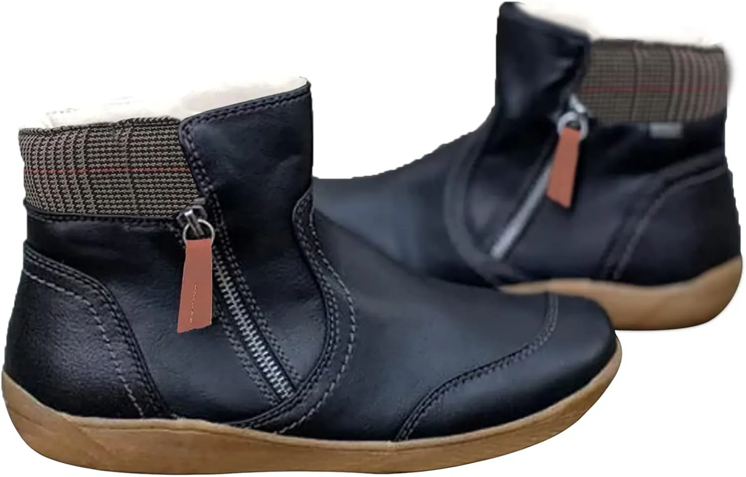 Waterproof Snow Boots for Women Leather Womens Winter Boots Wide Width Wide Calf Womens Winter Boots Womens Winter Ankle Boots Size 11 Women's Tall Lined Leather Winter Boots