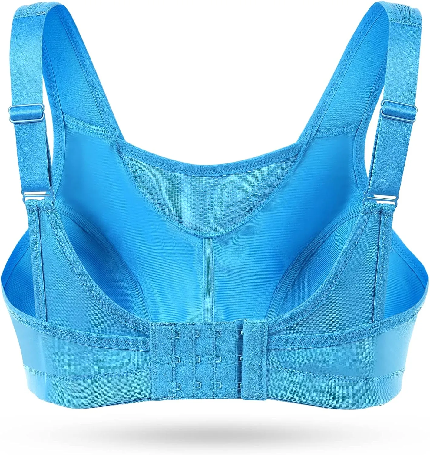 Wingslove High Impact Sports Bras for Women Plus Size Non Padded Wirefree Workout Bra Bounce Control