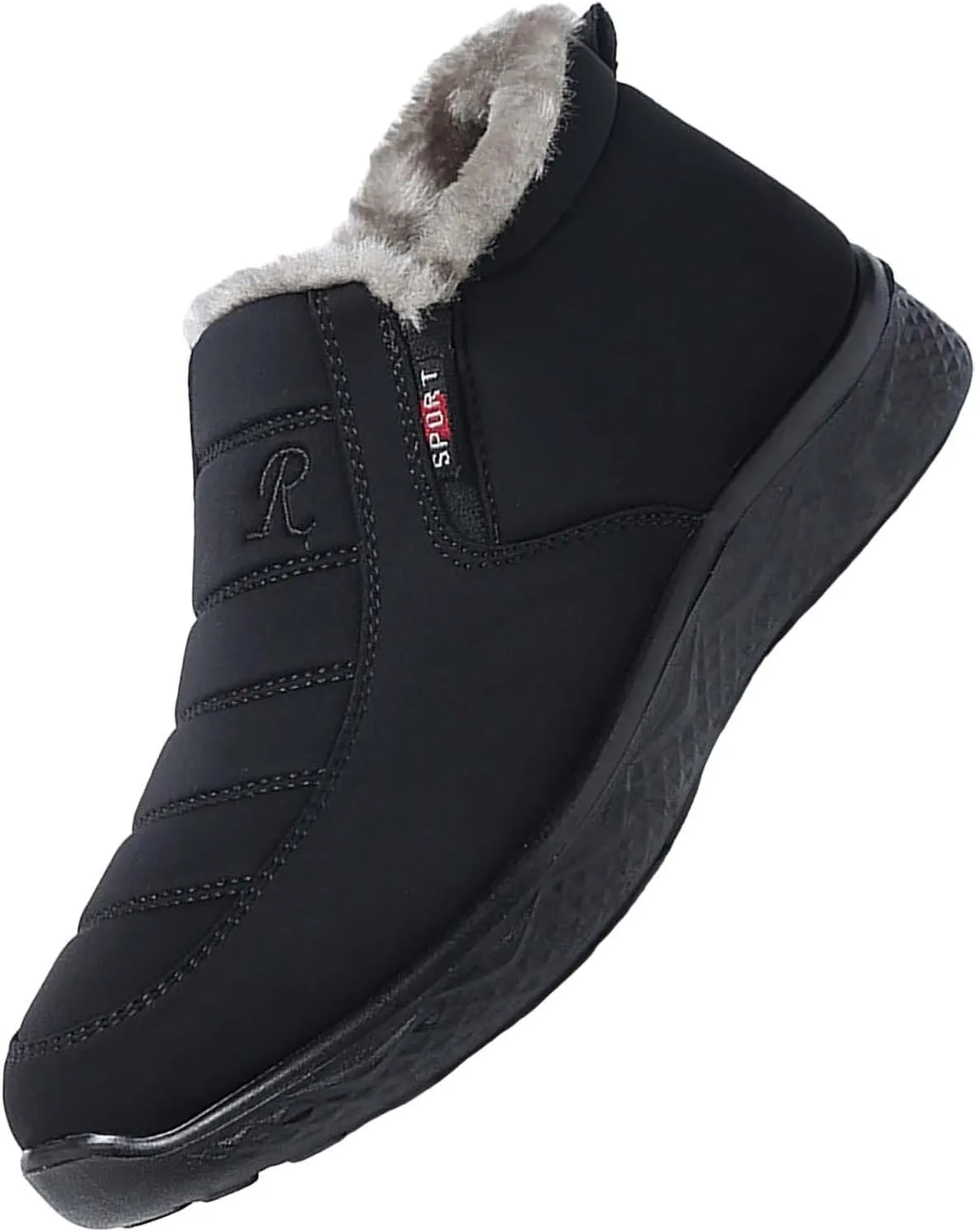 Winter Boots for Women Size 12 Wide Winter Snow Boots for Women Stylish Faux Fur Boots for Women Womens Winter Boots Wide Width Non Slip Winter Boots for Women Waterproof Snow Daily Deals