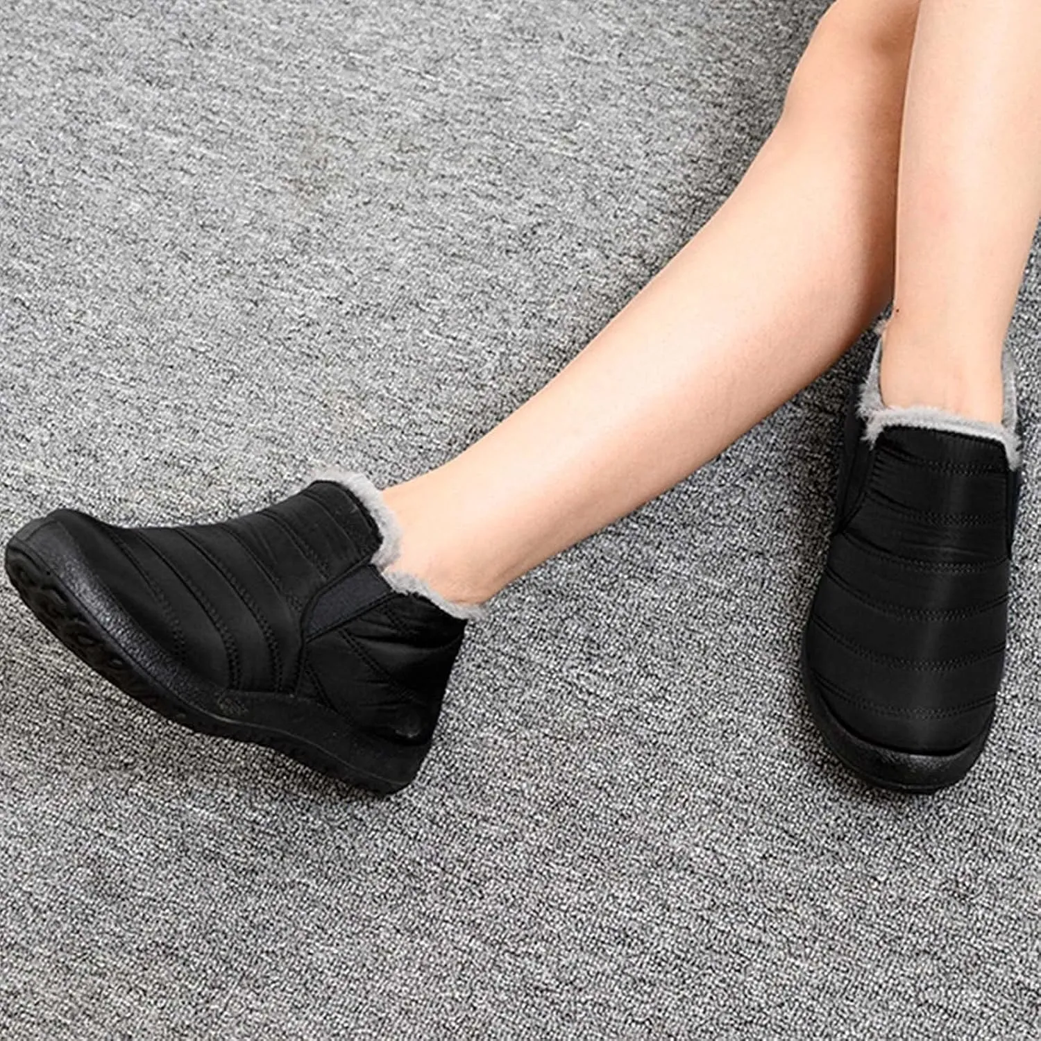 Winter Boots for Women Waterproof Snow Non Slip Women Snow Boots Wide Calf Knee High Winter Boots for Women Non Slip Women Winter Boots Size 8w Botas Para El FrO De Mujer Elegantes