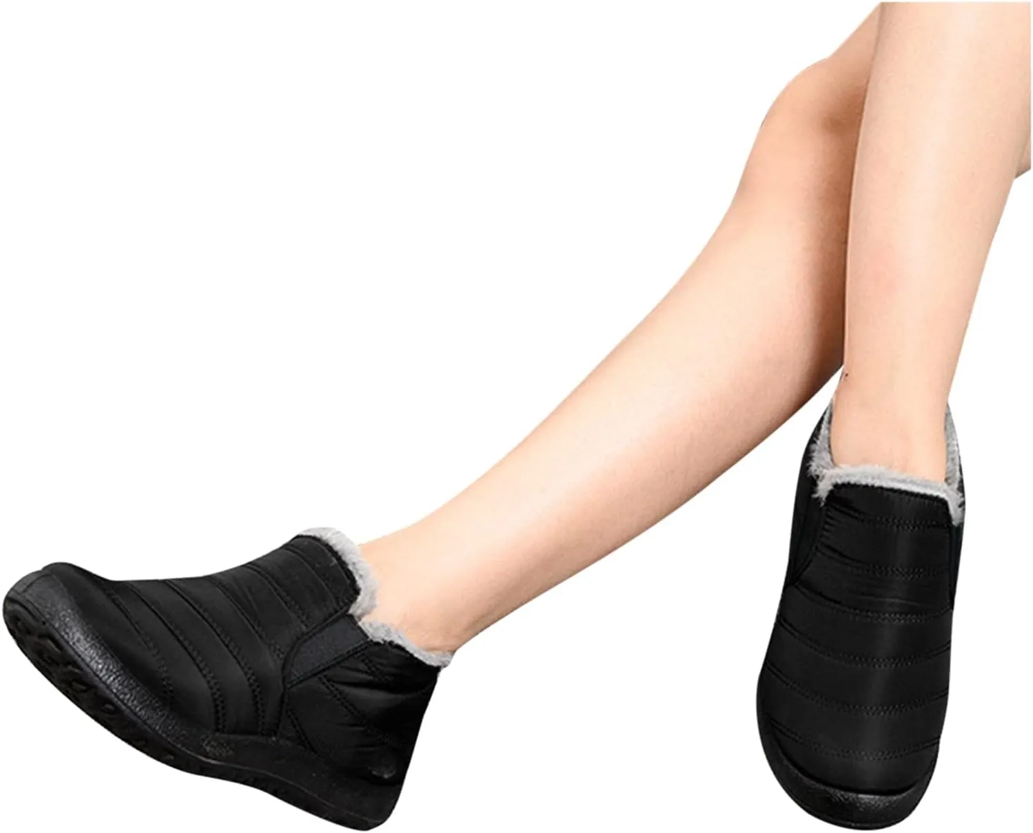 Winter Boots for Women Waterproof Snow Non Slip Women Snow Boots Wide Calf Knee High Winter Boots for Women Non Slip Women Winter Boots Size 8w Botas Para El FrO De Mujer Elegantes