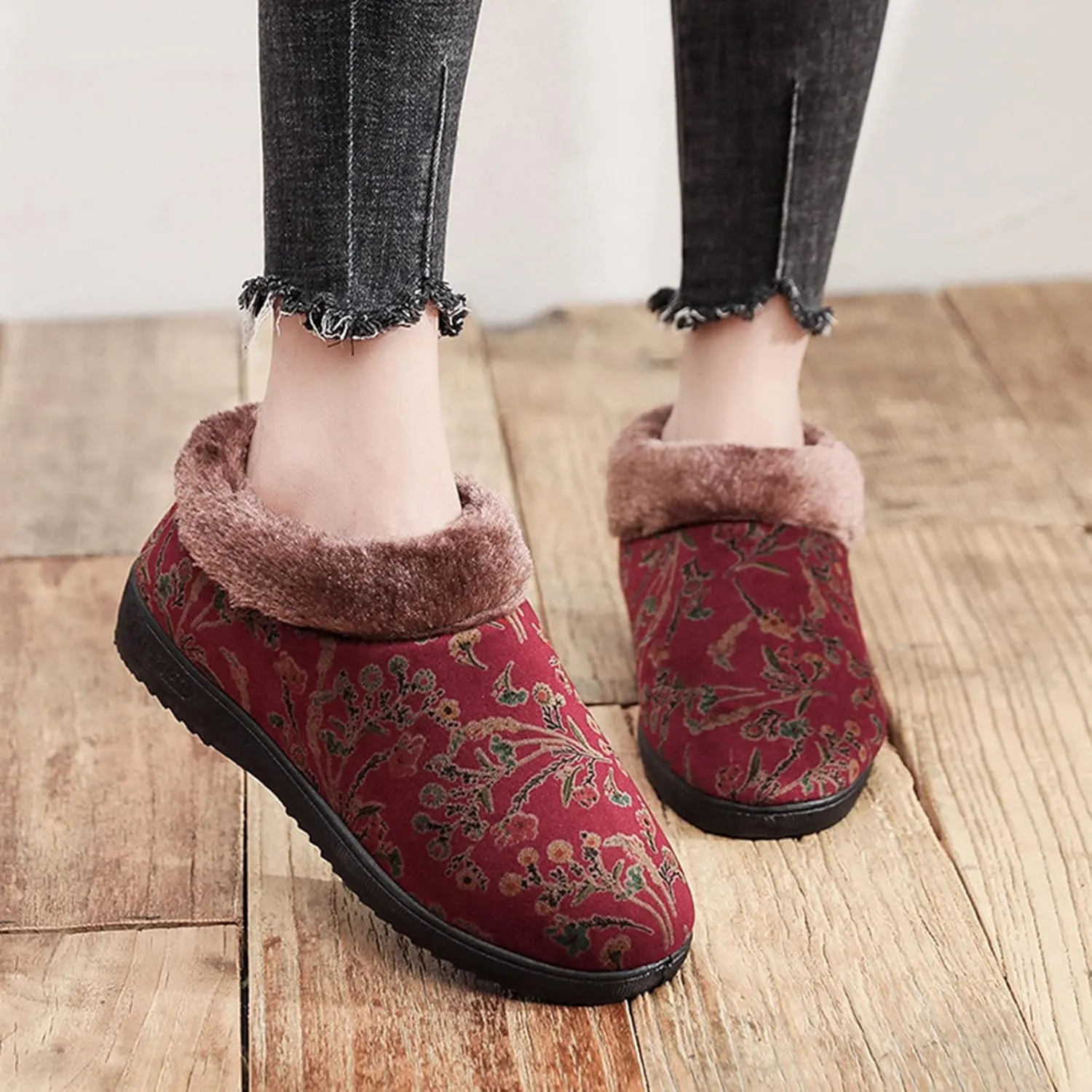 Winter Boots for Women Waterproof Thermal Womens Winter Snow Boots 2023 Cute Winter Boots for Women 2023 Winter Heavy Thermal Warm Wool Boots Socks Women Plus Size Snow Boots Extra Wide Calf