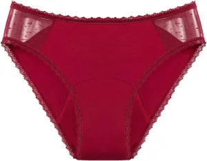 Women Cotton Lace Brief Underwear Low Rise Breathable Stretch Cute Slimming G-String Tangas Panties