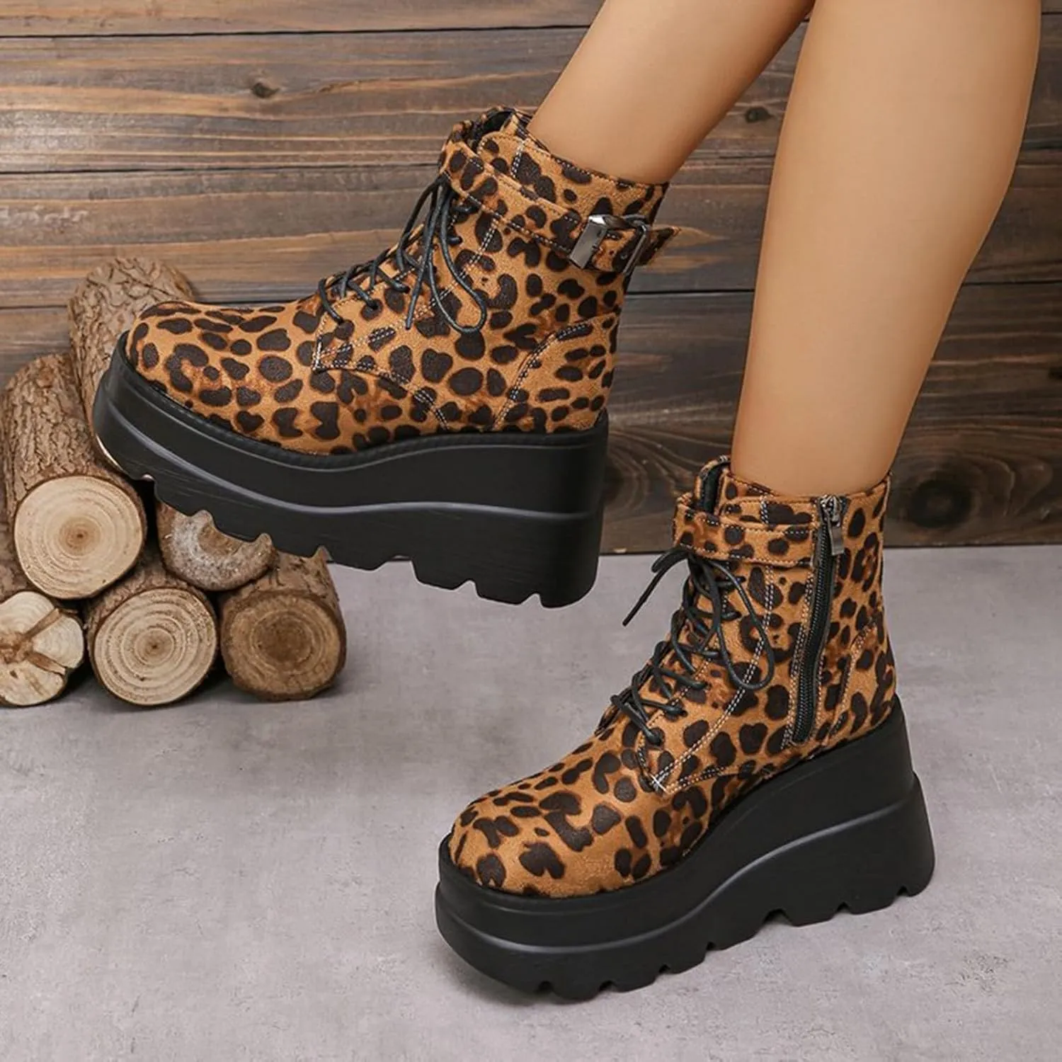 Womens Booties Slip On Boots for Women Wedge Boots for Women Soft Ankle Boots for Women Women'S Ankle Boots & Booties Leather Size 12 Narrow Dark Gray Ankle Boots Women