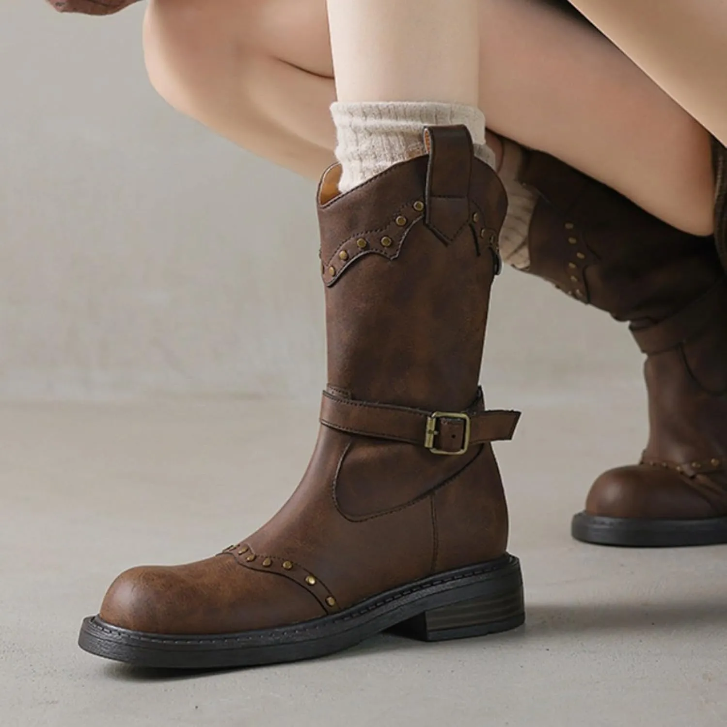 Womens Lace Up Ankle Boots Black Boots Women Nude Boots Pioneer Woman Ankle Boots for Women No Heel Casual Women's Booties Size 10 Wide Width
