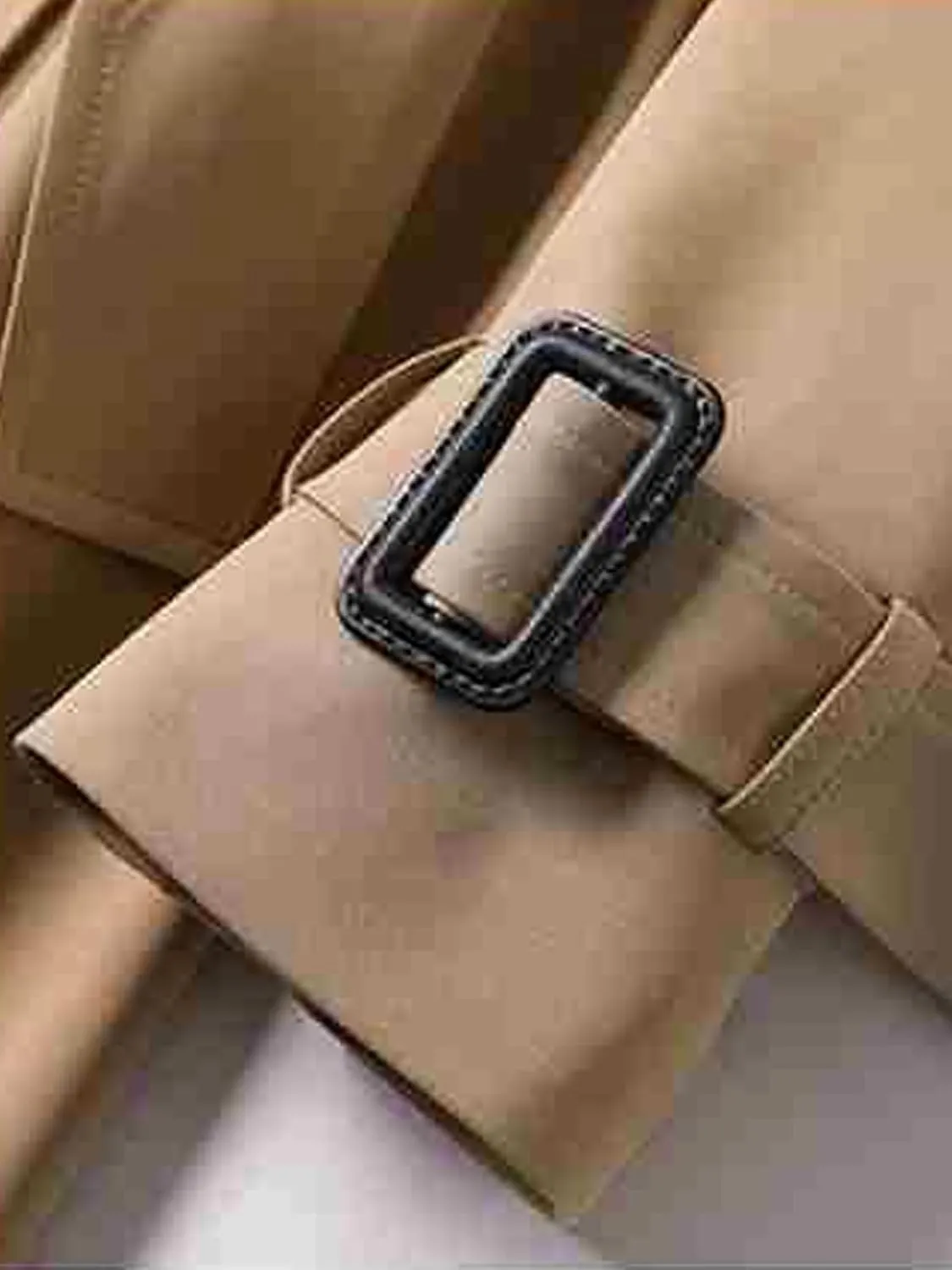 Womens Long Trench Coat Double Breasted Classic Windbreaker Belted Slim Overcoat Casual Outerwear Fashion Winter Jackets
