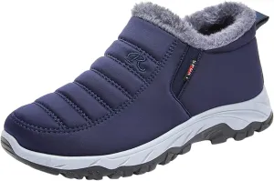 Womens Snow Boots Waterproof Slip Resistant Outdoor Winter Shoes Popular Womens Winter Boots 2023 Waterproof Snow Boots Womens 11w Snowshoeing Boots Women Botas De FrO Para Mujer Elegantes