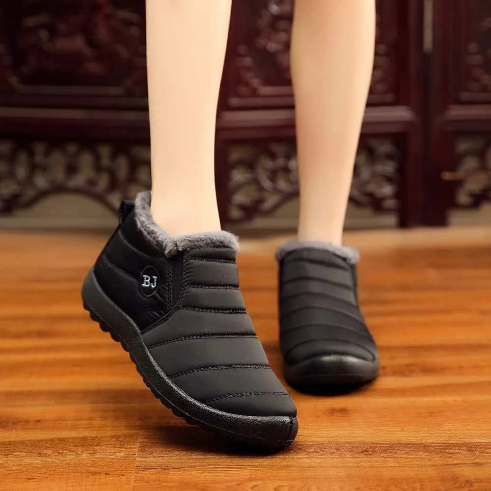 Womens Snow Boots Waterproof Wide Calf Womens Fall Fashion 2023 Boots Winter Winter Boots for Women Snow Womens Winter Hunting Boots Waterproof Insulated Botas Para Invierno Mujer Modernas