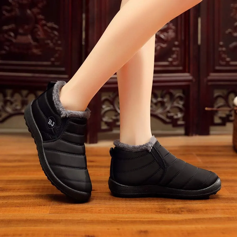 Womens Snow Boots Waterproof Wide Calf Womens Fall Fashion 2023 Boots Winter Winter Boots for Women Snow Womens Winter Hunting Boots Waterproof Insulated Botas Para Invierno Mujer Modernas