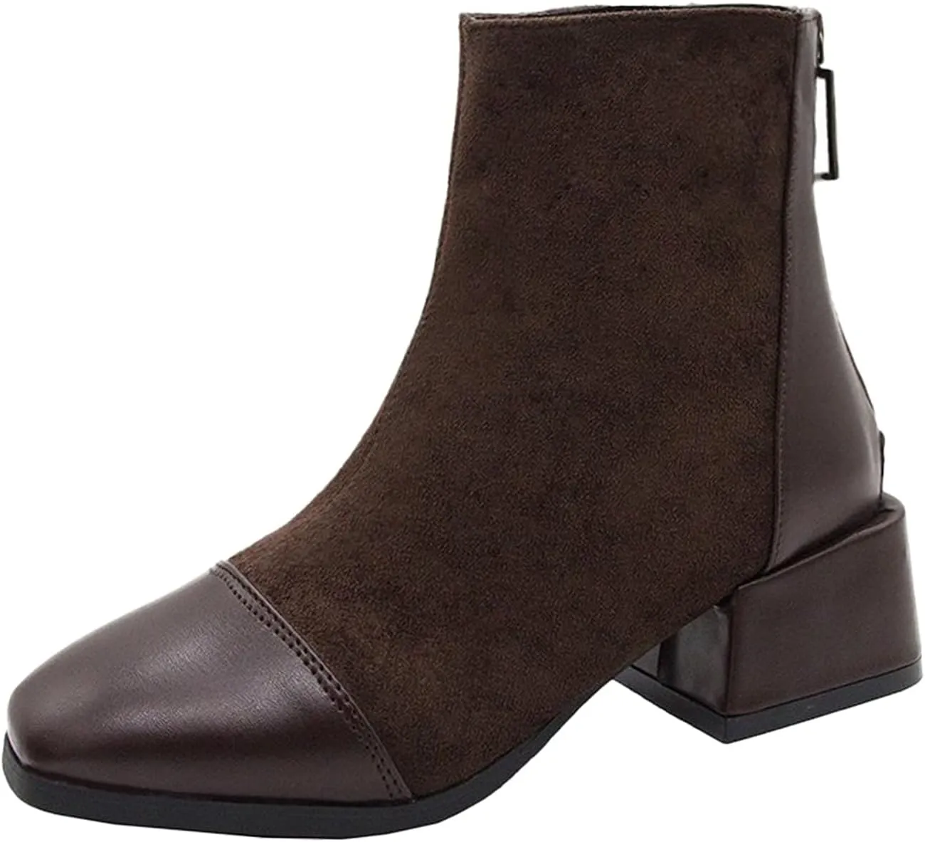 Womens Wide Width Western Booties And Ankle Boots Ankle Booties Womens Dress Boots Ankle Low Heel Shoe Boots for Women Low Heel Women's Navy Blue Ankle Boots