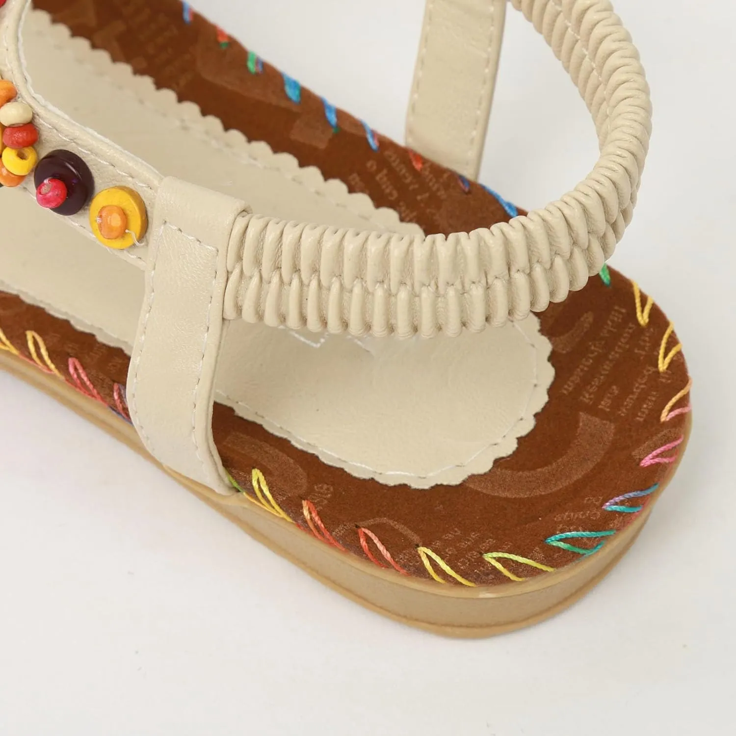 Yoga Mat Comfortable Flat Sandal for Women Comfortable Dressy Orthopedic Shoes Breathable Open Toe Sandals
