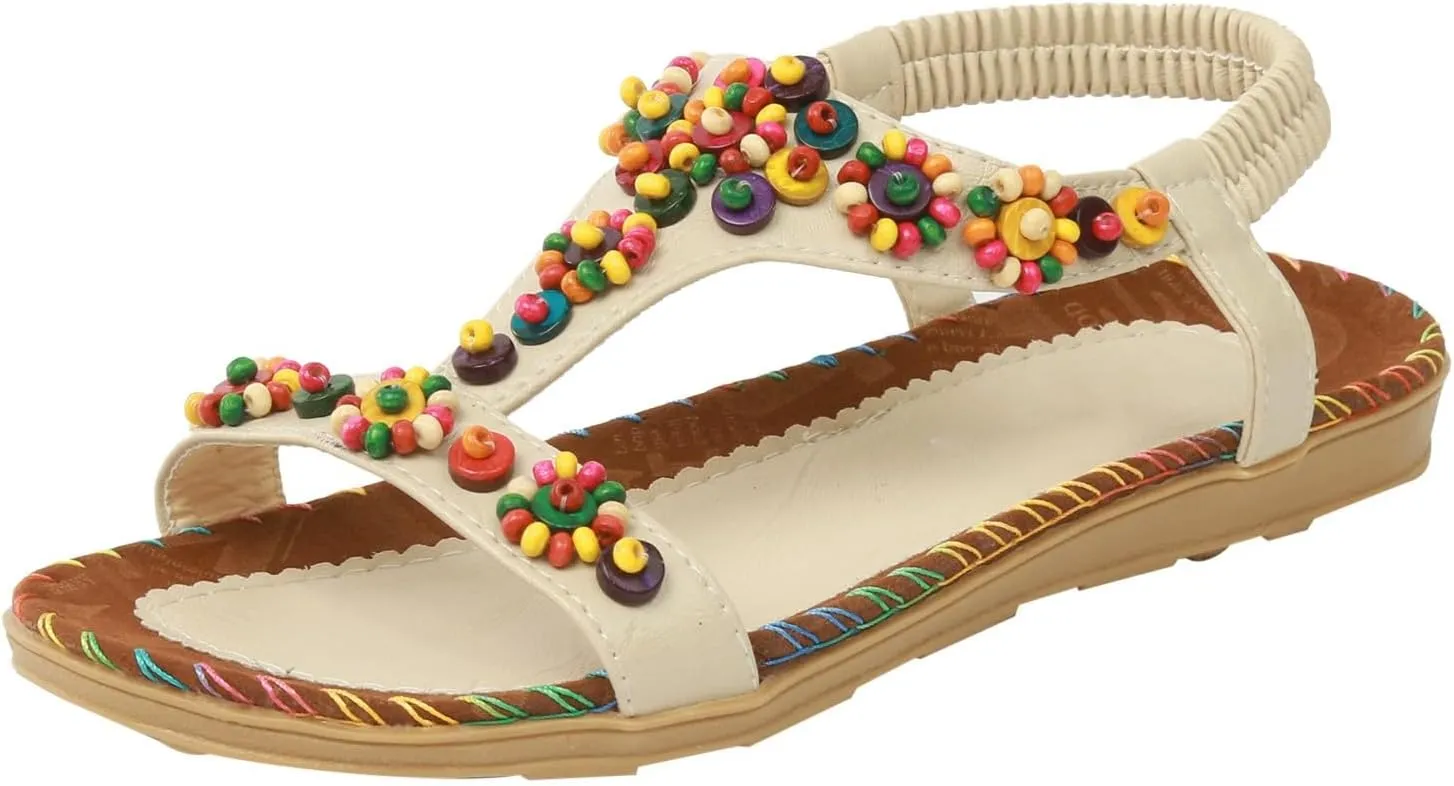 Yoga Mat Comfortable Flat Sandal for Women Comfortable Dressy Orthopedic Shoes Breathable Open Toe Sandals