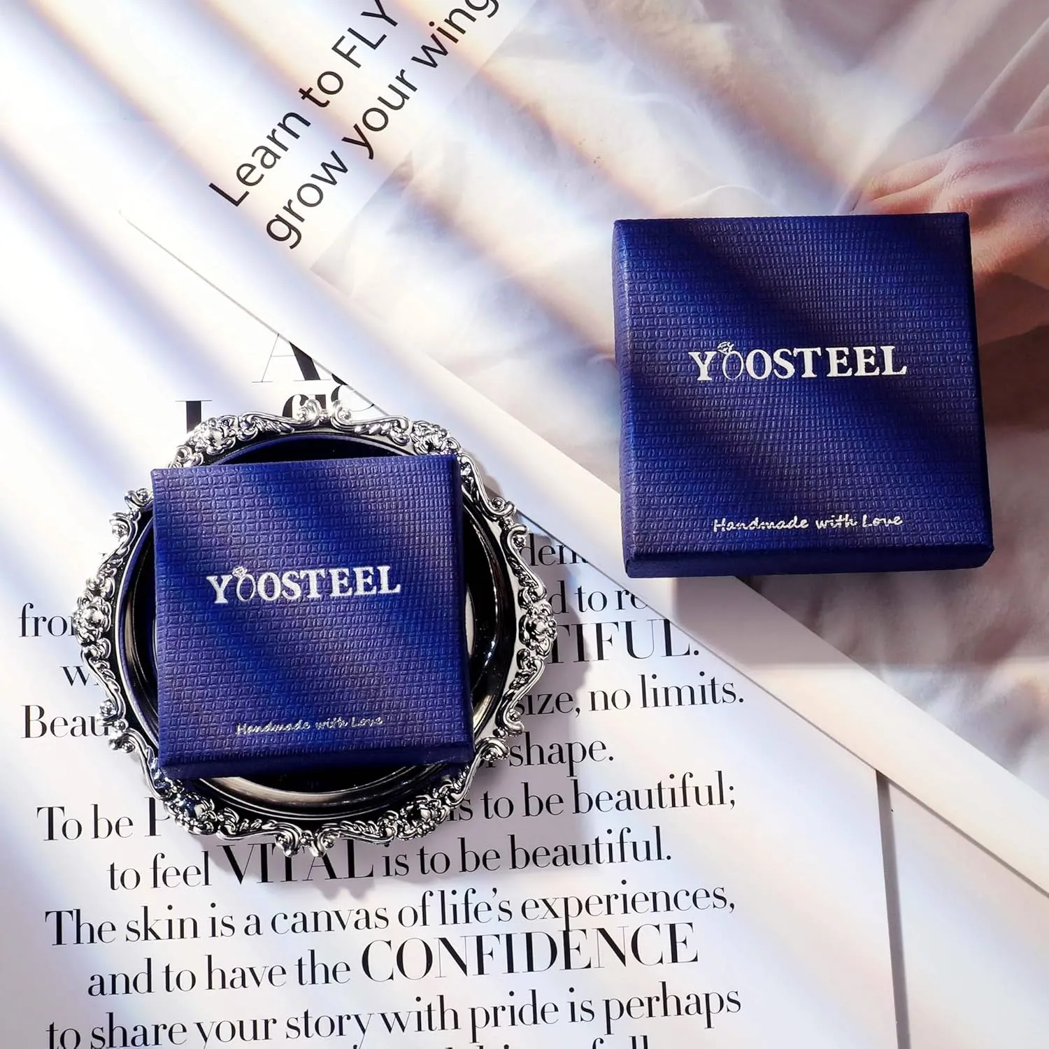 Yoosteel Pearl Initial Necklace for Women, Dainty Pearl Chain Choker Initial Necklaces for Women Toggle Clasp Paperclip Link Chain Gold Necklace Jewelry Gifts